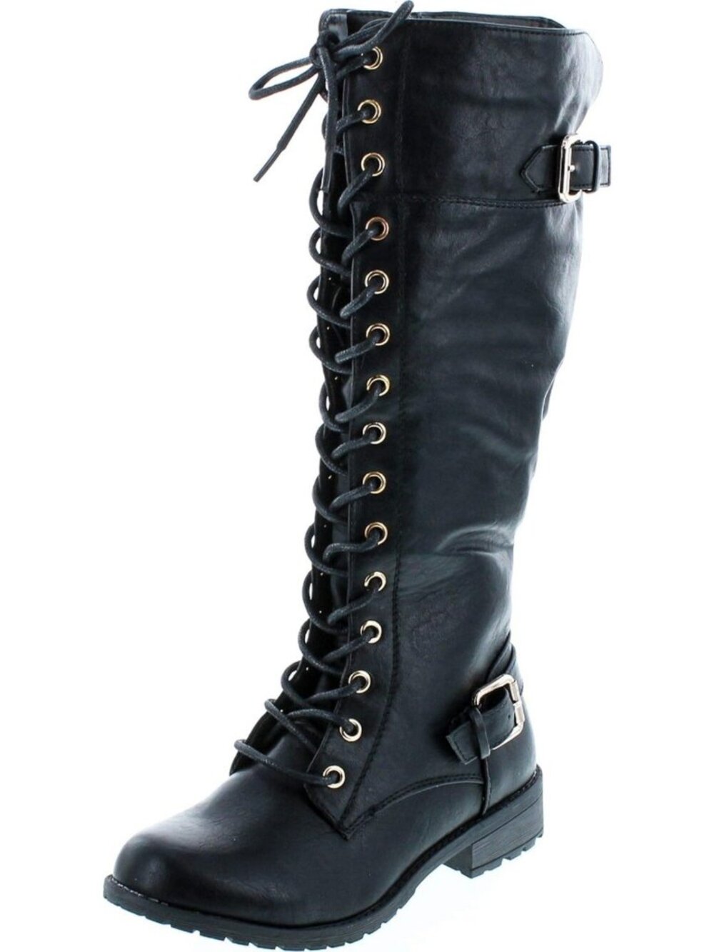 Knee High Buckle Riding Boots for Women - Stylish & Comfortable Footwear
